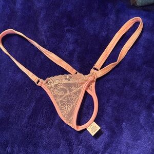 Wicked Weasel Elegant Lace Women's Intimate in Pink NEW - Medium